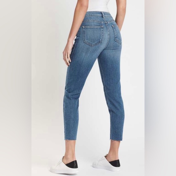 L’Agence Women Light Blue Jeans Size 25 Pre-Owned Raw Hem - Picture 3 of 11